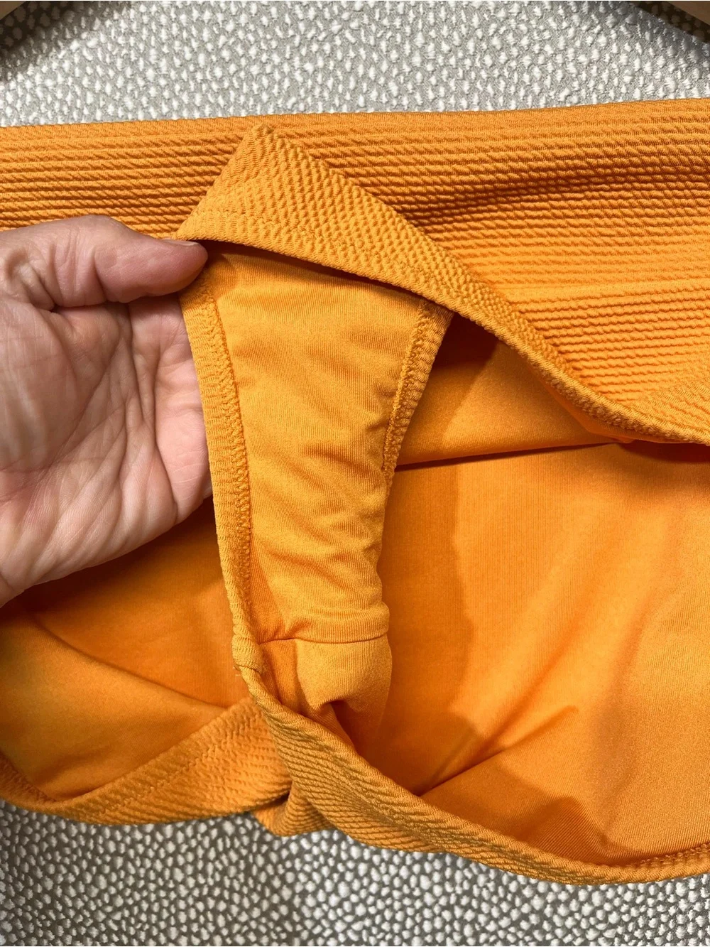 XXL Old Navy Vibrant Textured High-Waist Swim Bottom